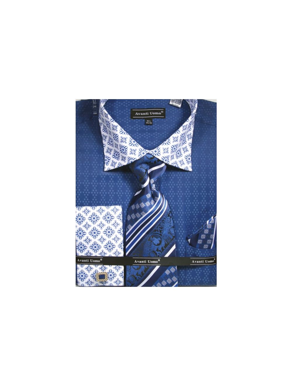 mens multi pattern shirt