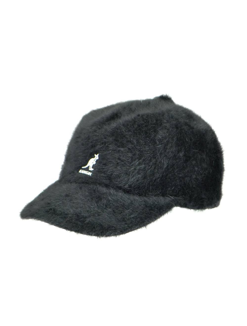 fur kangol baseball cap