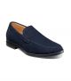 Stacy Adams Pelton Moc Toe Loafer in Navy Suede (25601-415)