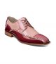 Stacy Adams Plaza Modified Cap Toe Oxford in Red Multi (25608-640)