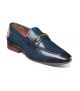 Stacy Adams Glendon Moc Toe Bit Loafer in Blue (25652-400)