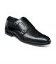 Stacy Adams Arthur Plain Toe Double Monk Strap Loafer in Black (25654-001)