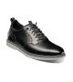 Stacy Adams Sync Plain Toe Elastic Lace Oxford in Black (25662-001)