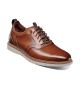 Stacy Adams Sync Plain Toe Elastic Lace Oxford in Cognac (25662-221)