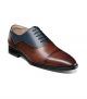 Stacy Adams Reynolds Cap Toe Oxford in Burgundy Multi (25670-989-1)