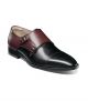 Stacy Adams Raythorne Cap Toe Double Monk Strap Loafer in Black Multi (25671-009)