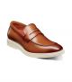 Stacy Adams Spencer Moc Toe Penny Loafer in Tan (25673-240)