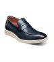 Stacy Adams Spencer Moc Toe Penny Loafer in Navy (25673-410)