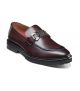 Stacy Adams Hale Moc Toe Bit Loafer in Bordeaux (25678-646)