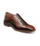 Stacy Adams Tallero V-Tip Oxford in Brown Multi (25682-249)