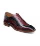 Stacy Adams Tallero V-Tip Oxford in Burgundy Multi (25682-641)