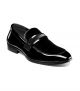 Stacy Adams Spratley Moc Toe Saddle Loafer in Black (25686-001)