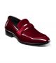 Stacy Adams Spratley Moc Toe Saddle Loafer in Burgundy (25686-601)