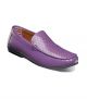 Stacy Adams Conroy Moc Toe Perf Loafer in Purple (25702-542)