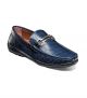 Stacy Adams Embrey Moc Toe Bit Loafer in Navy (25703-410)