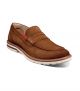 Stacy Adams Hopkins Moc Toe Penny Loafer in Brown Suede (25708-245)