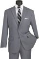 Lucci Two-Button Single-Breasted Men's Suit in Medium Grey (2PP-G)